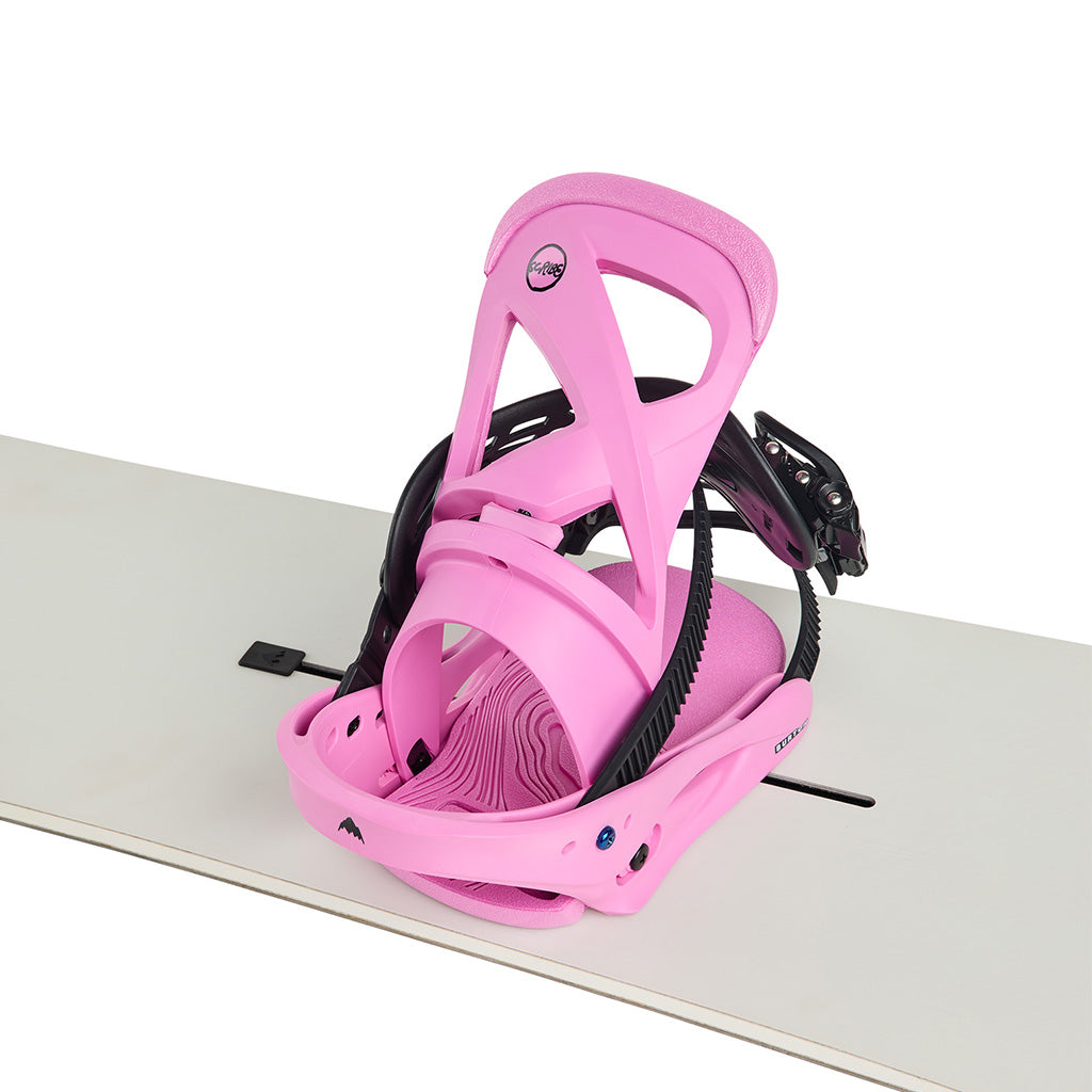 W Scribe Re:Flex Snowboard Bindings Fuchsia Pink