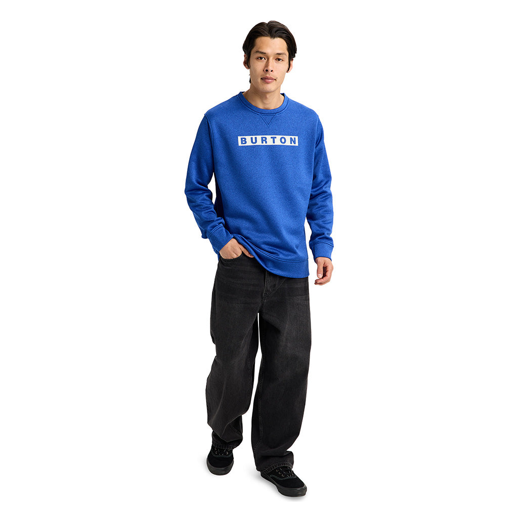 Oak Pullover Crew Jake Blue Heather