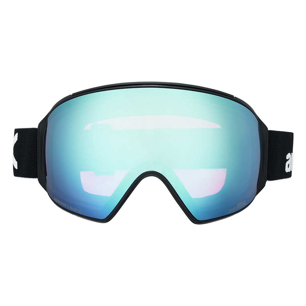 M4 Goggles (Toric) + Bonus Lens + MFI® Face Mask - Black/Perceive Variable Blue