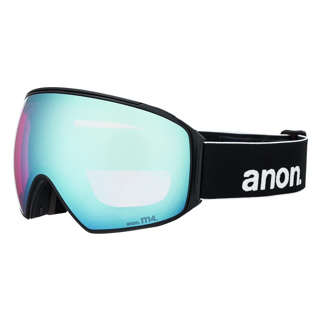 M4 Goggles (Toric) + Bonus Lens + MFI® Face Mask - Black/Perceive Variable Blue