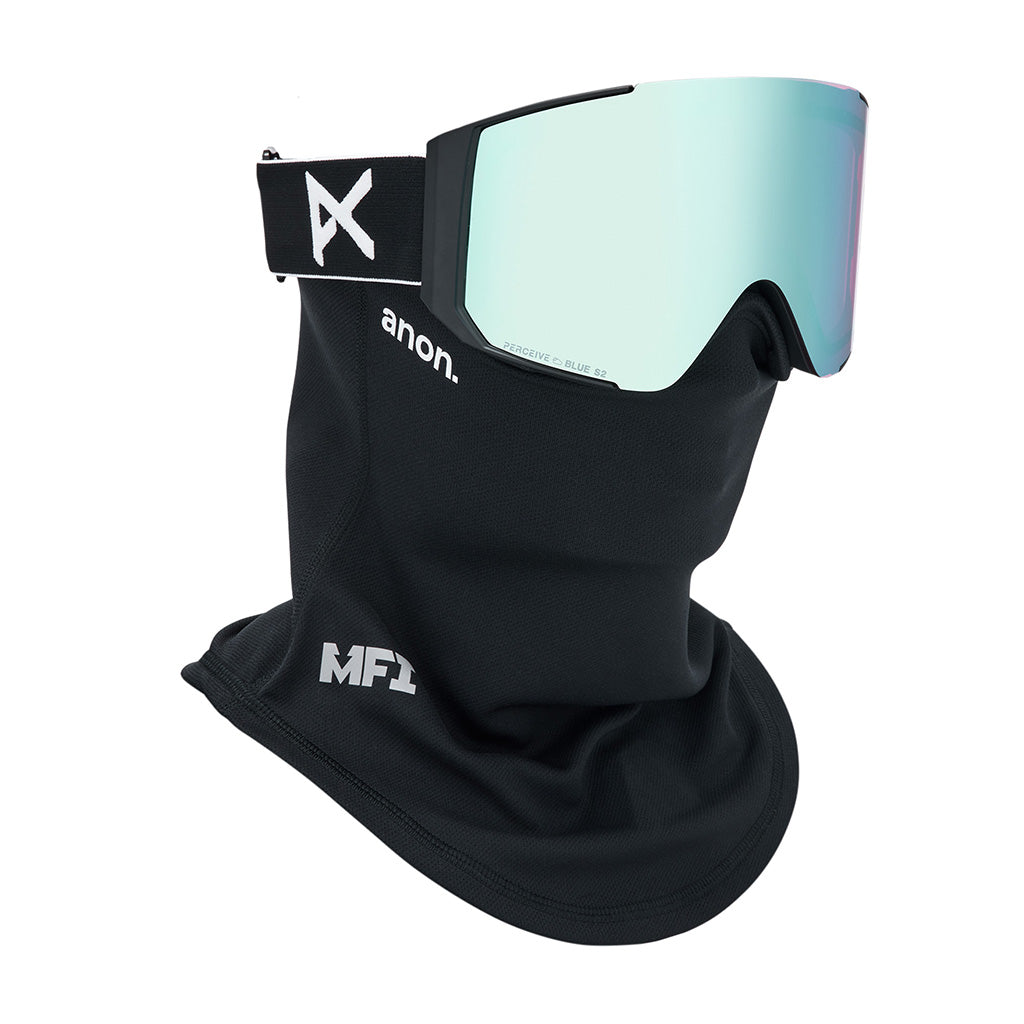 Sync Goggles + Bonus Lens + MFI® Face Mask - Black/Perceive Variable Blue