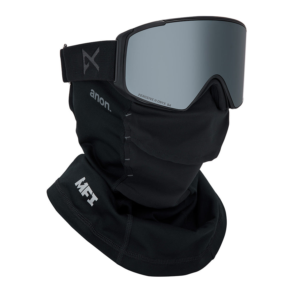 M4S Goggles (Cylindrical) + Bonus Lens + MFI® Face Mask - Smoke/Perceive Sunny Onyx