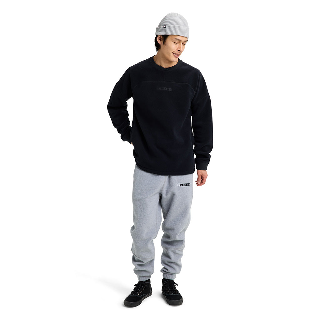 Cinder Crewneck Fleece - True Black