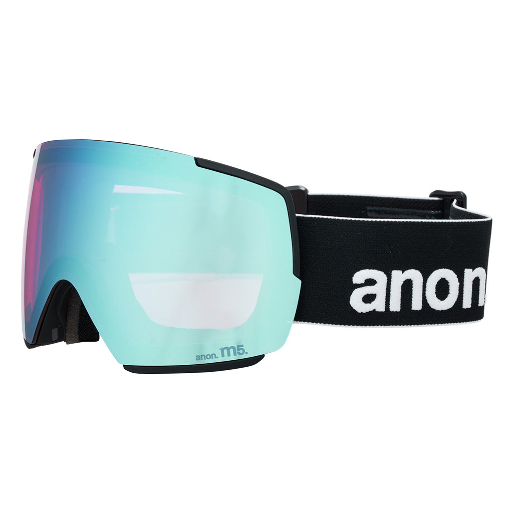 M5 Goggles + Bonus Lens + MFI® Face Mask - Black/Perceive Variable Blue