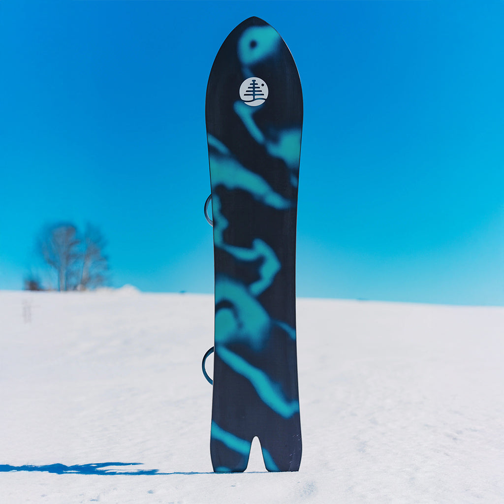 3D Family Tree Channel Surfer Flat Top Snowboard