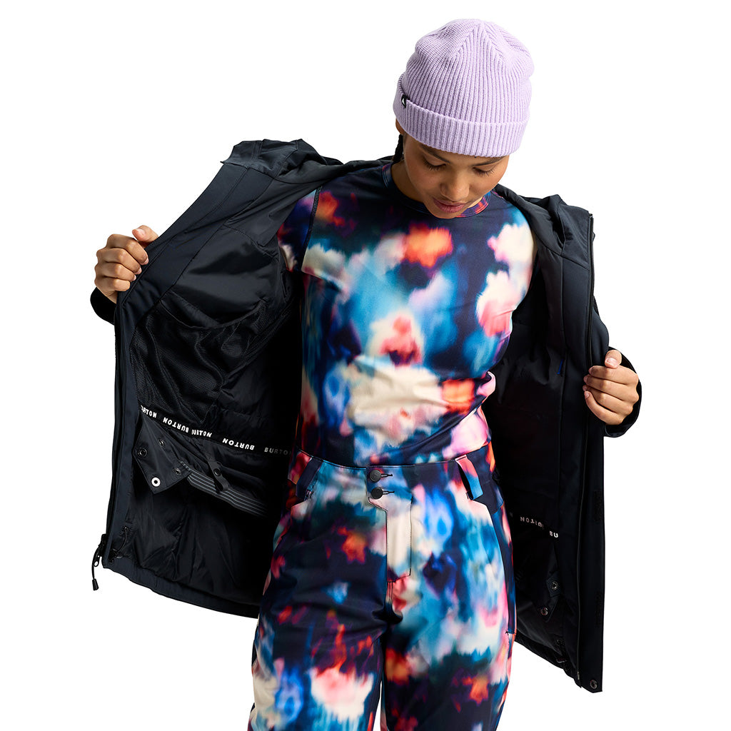 Wms Reserve 2L INS Stretch Jacket - True Black