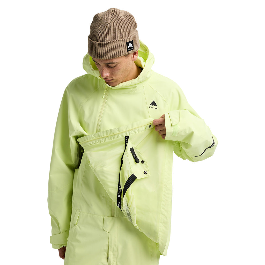 Reserve 2L Relaxed Anorak - Glow Yellow Green