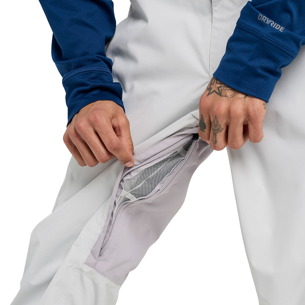 Reserve 2L Pants - Gray Cloud/Washed Lavender