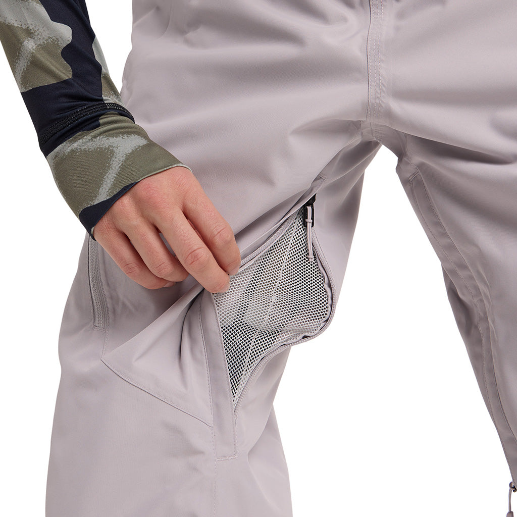 Wms Reserve 2L Bib Pants - Washed Lavendar