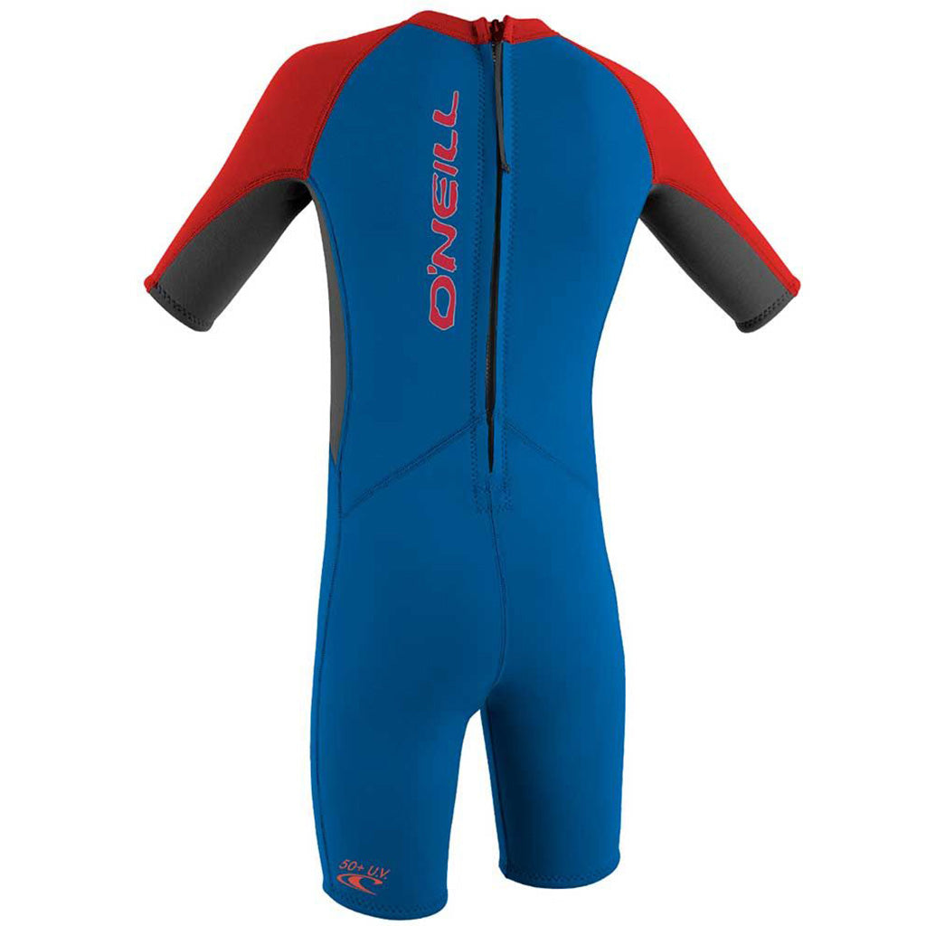 Toddler Reactor-2 2mm Back Zip S/S Spring - Boys