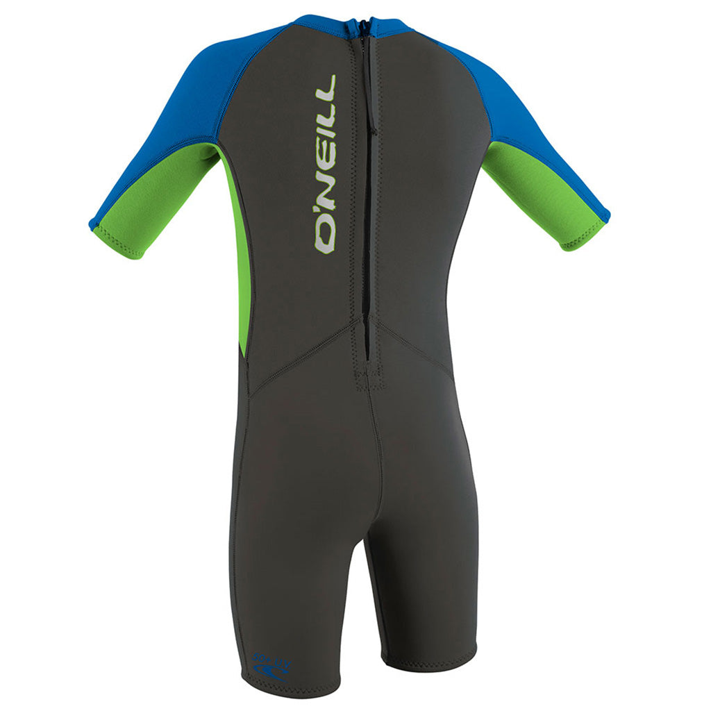 Toddler Reactor-2 2mm Back Zip S/S Spring - Boys