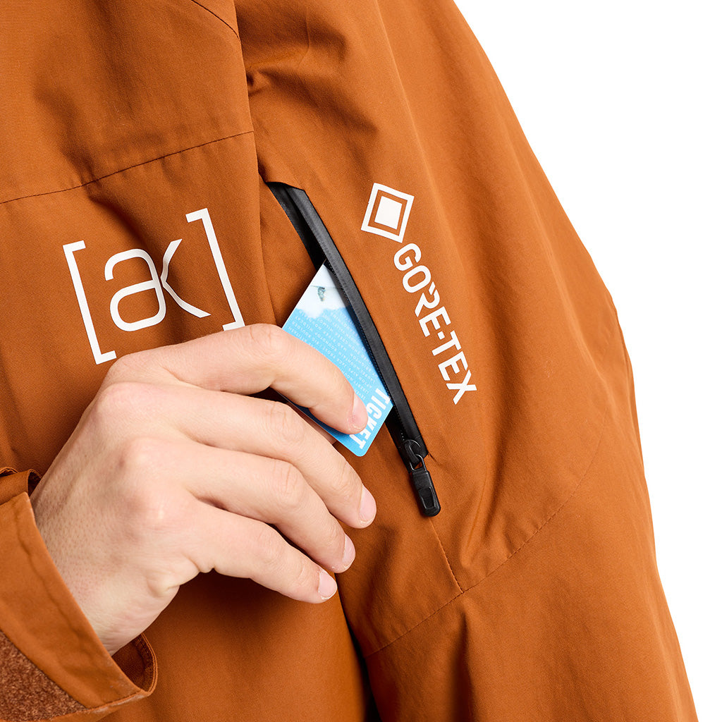 [ak] Swash GORE-TEX Jacket - Chestnut Brown