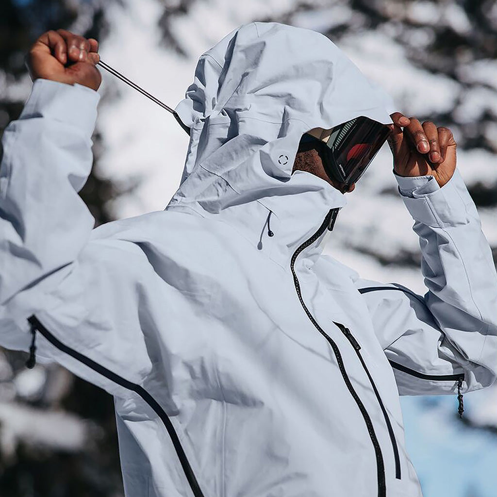 [ak] Cyclic GORE‑TEX 2L Jacket - Gray Cloud