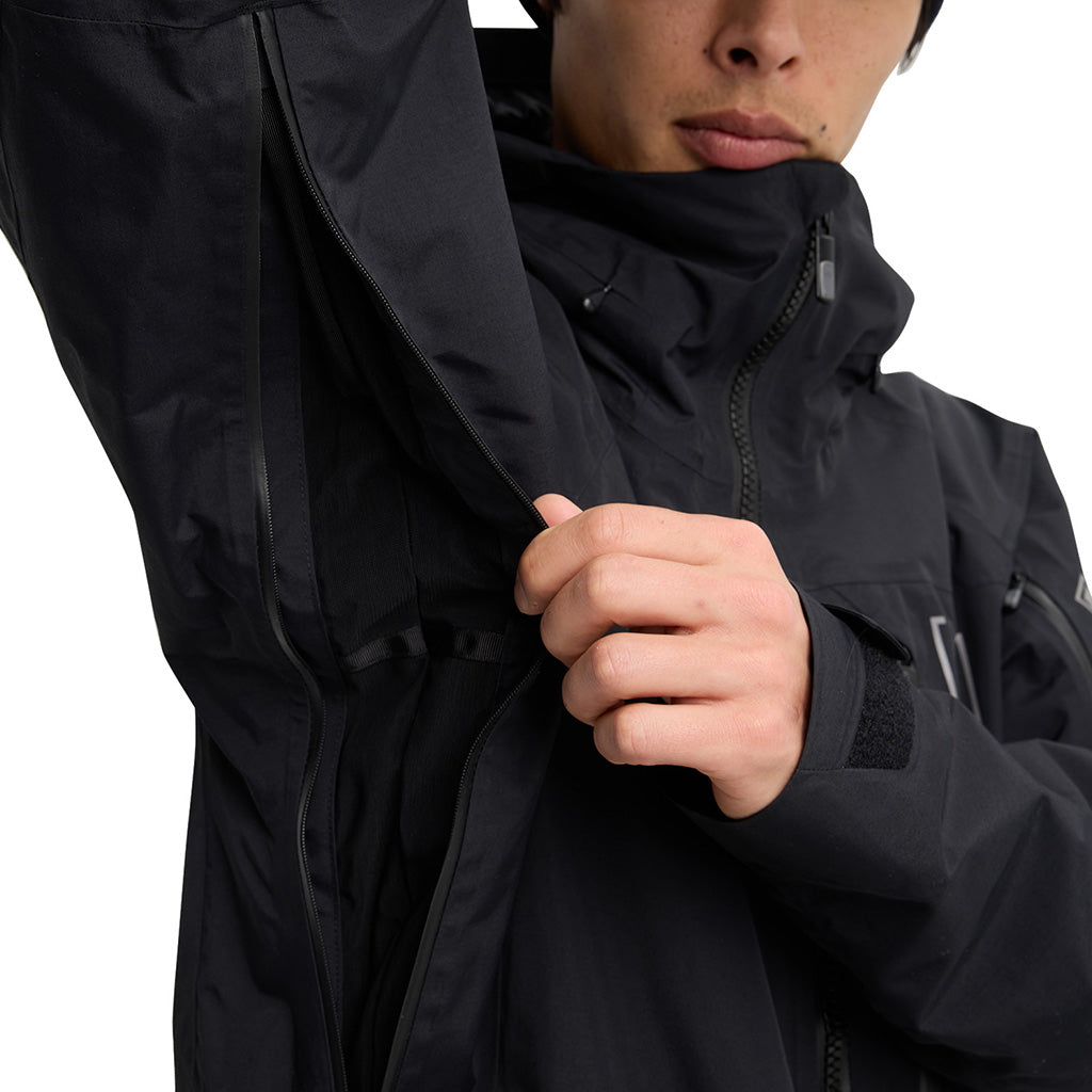[ak] Cyclic GORE‑TEX 2L Jacket - True Black