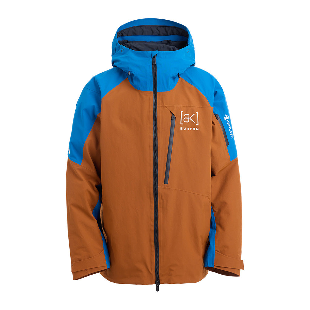 [ak] Cyclic GORE‑TEX 2L Jacket - Chestnut Brown/Blue Teal