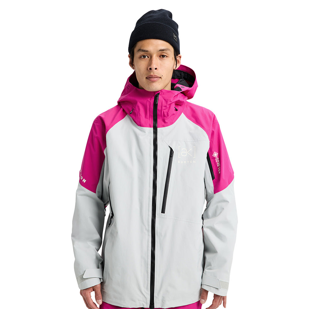 [ak] Cyclic GORE‑TEX 2L Jacket - Very Berry/Gray Cloud