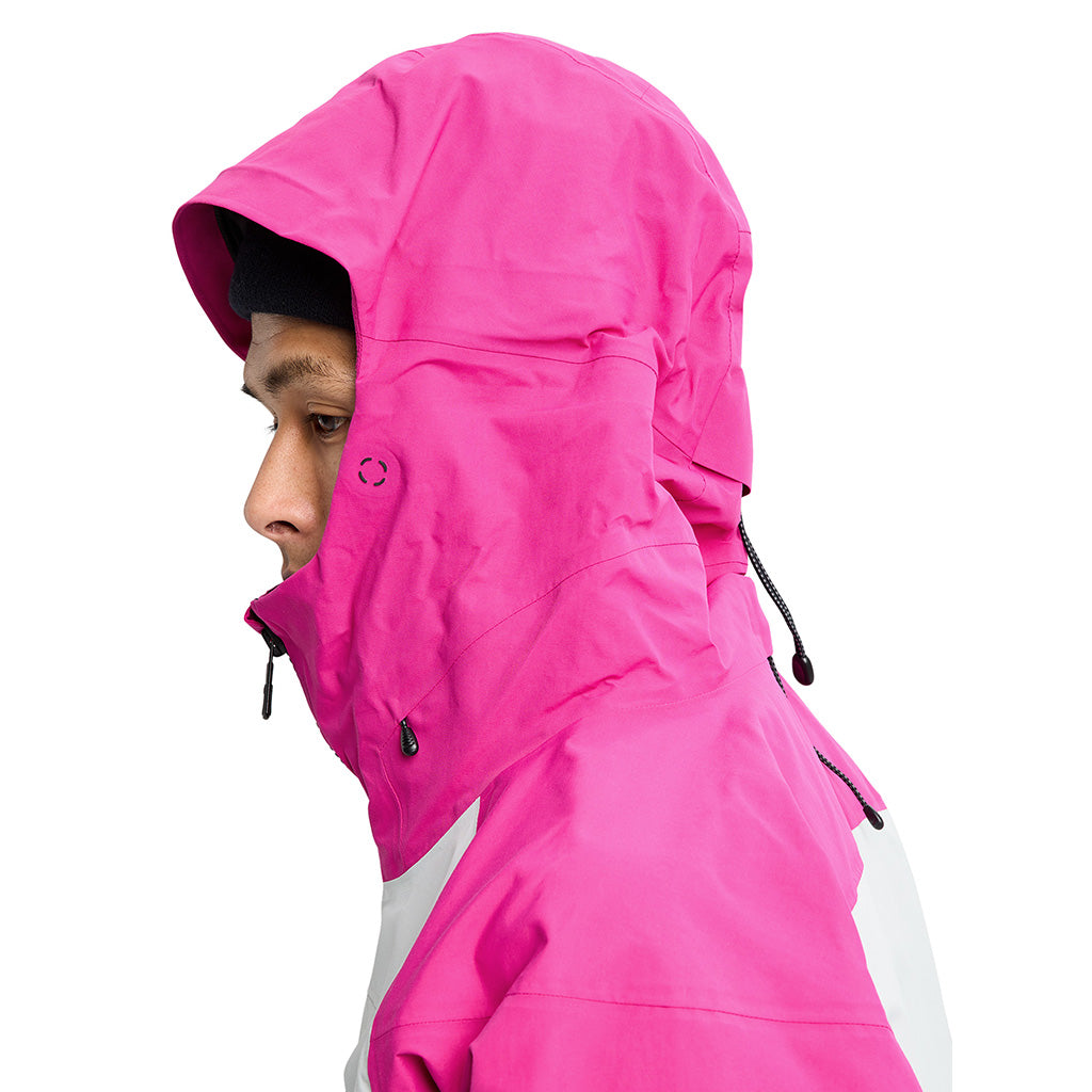 [ak] Cyclic GORE‑TEX 2L Jacket - Very Berry/Gray Cloud