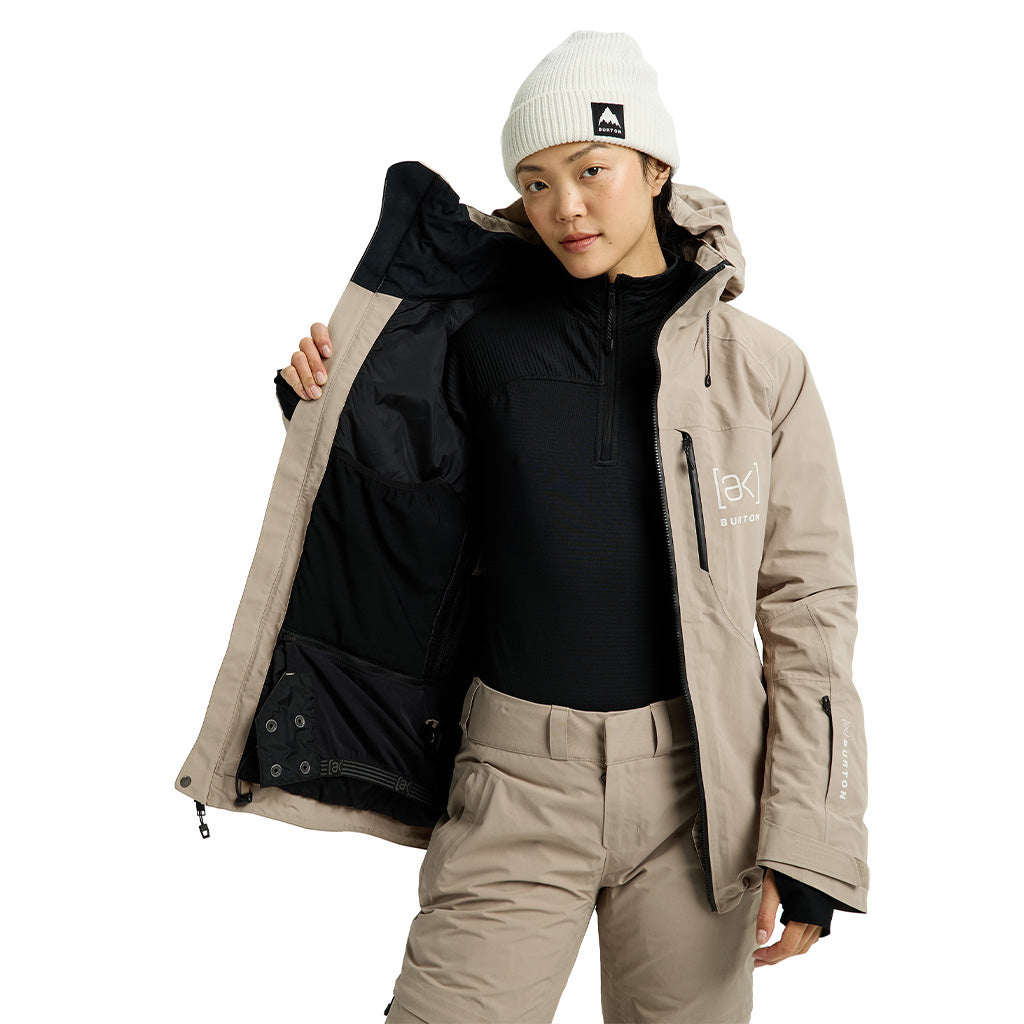 Wms [ak] Embark GORE-TEX 2L Jacket - Summit Taupe