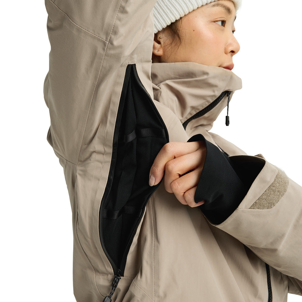 Wms [ak] Embark GORE-TEX 2L Jacket - Summit Taupe