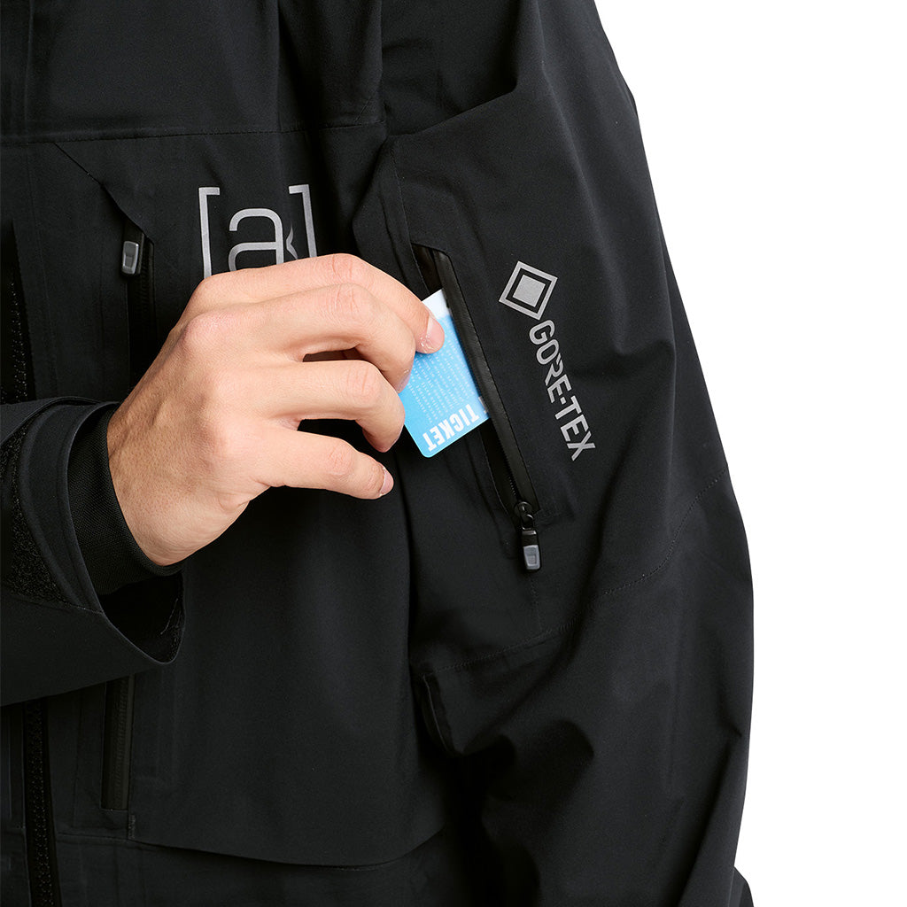[ak] Hover GORE‑TEX C-Knit 3L Jacket - True Black