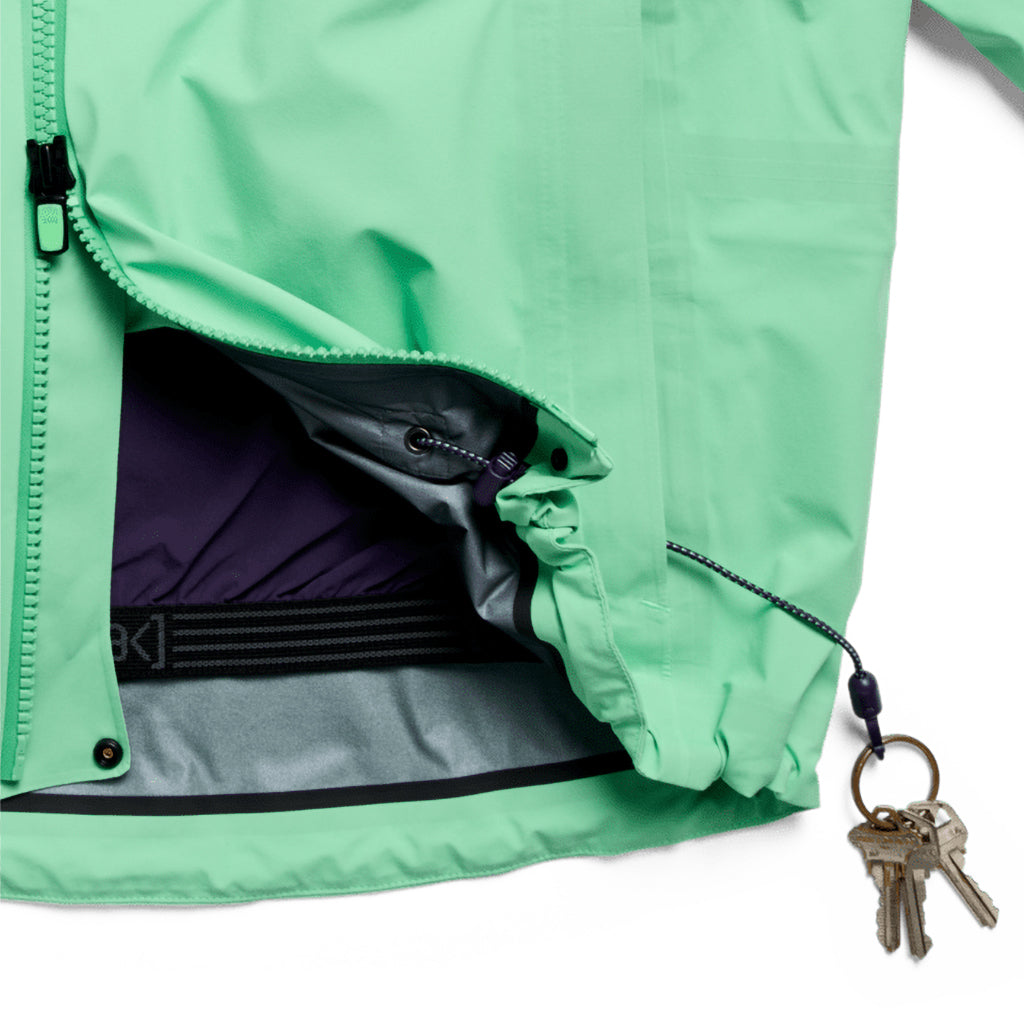 [ak] Hover GORE‑TEX C-Knit 3L Stretch Jacket - Green Voltage