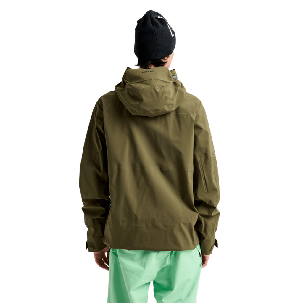[ak] Hover GORE‑TEX C-Knit 3L Stretch Jacket - Dried Moss