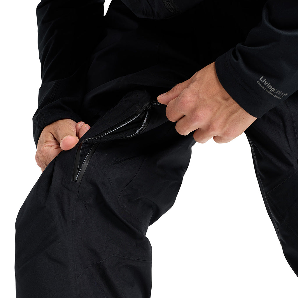 [ak] Freebird GORE‑TEX 3L Bib Pant - True Black