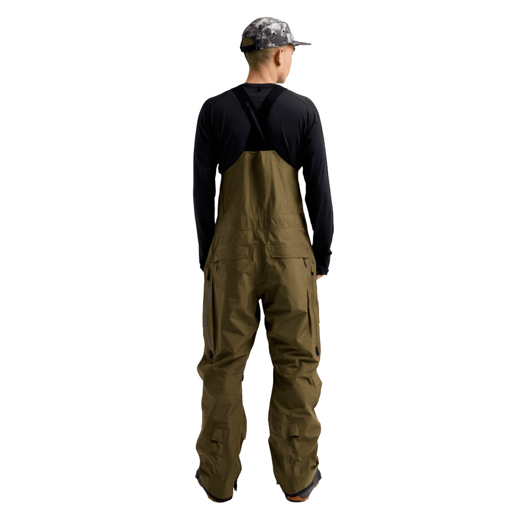 [ak] Freebird GORE‑TEX 3L Stretch Bib Pants - Dried Moss
