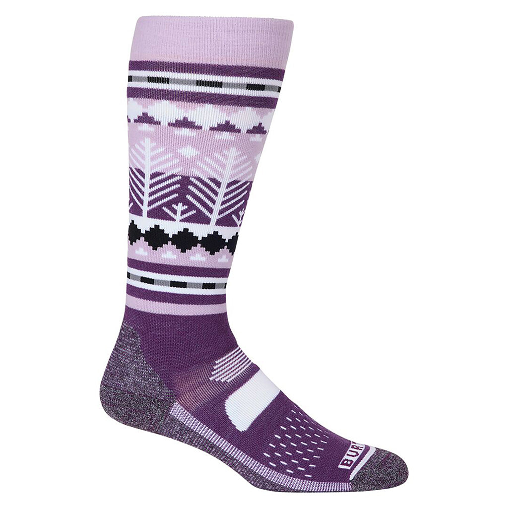 Performance Midweight Sock - Snowy Pines