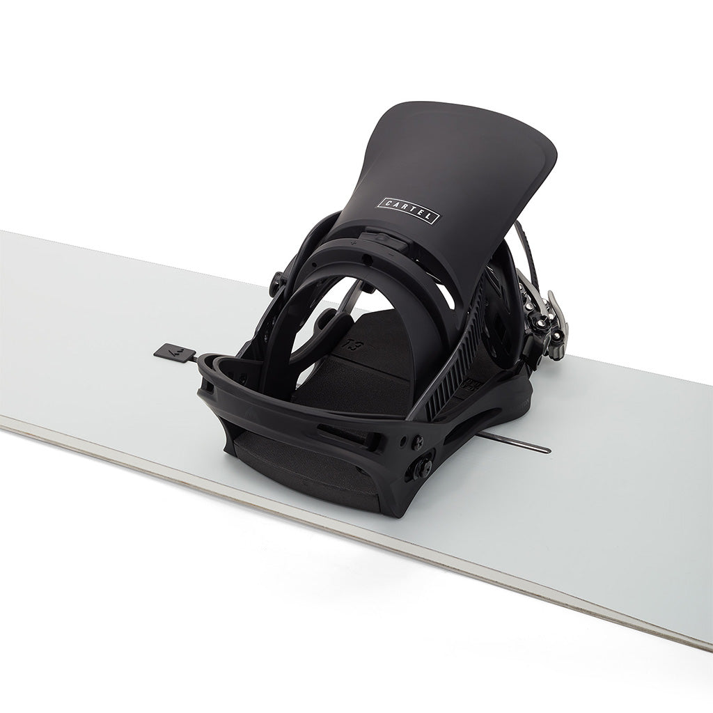 Cartel Re:Flex Snowboard Bindings - Black