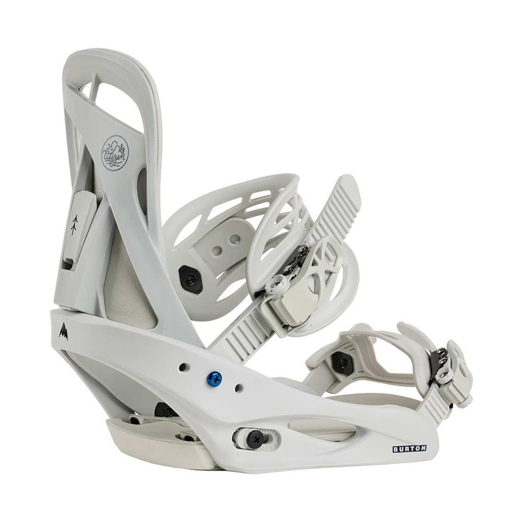 Wms Citizen Re:Flex Snowboard Bindings - Gray Cloud