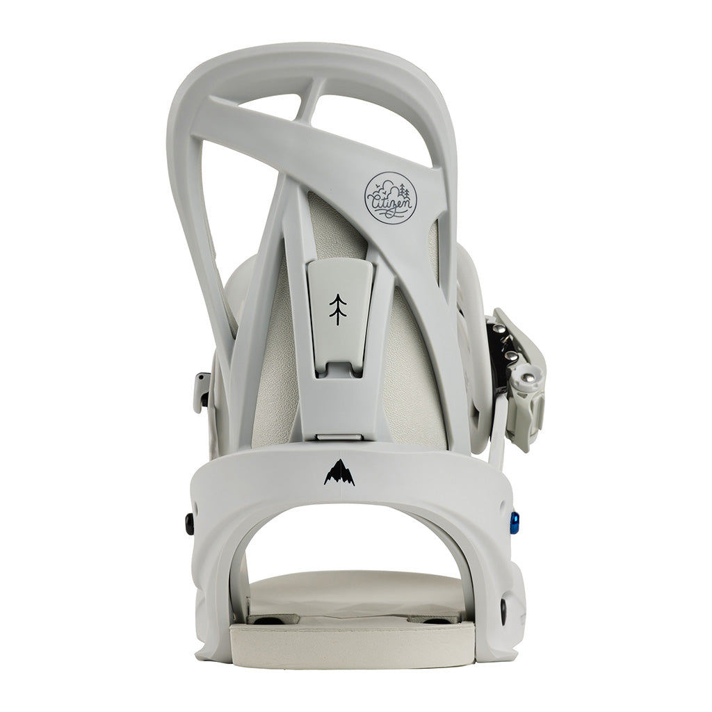 Wms Citizen Re:Flex Snowboard Bindings - Gray Cloud