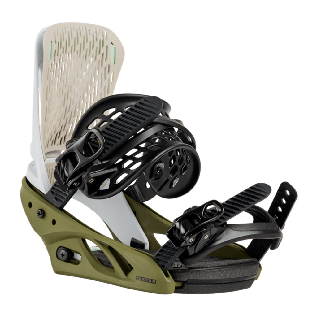 Wms Escapade Re:Flex Bindings 26/27 - White/Dried Moss