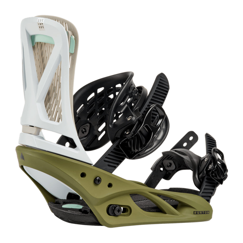 Wms Escapade Re:Flex Bindings 26/27 - White/Dried Moss