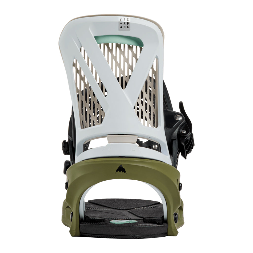 Wms Escapade Re:Flex Bindings 26/27 - White/Dried Moss
