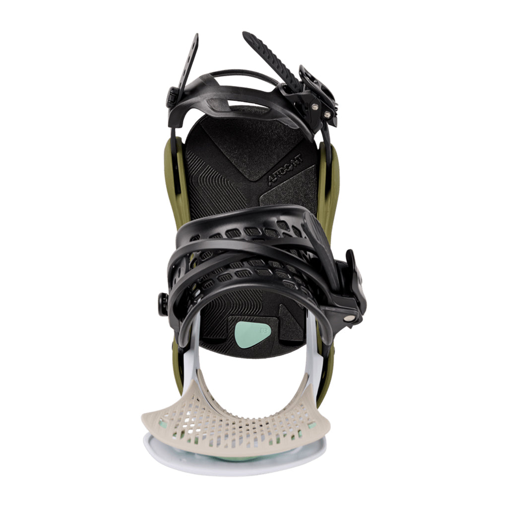 Wms Escapade Re:Flex Bindings 26/27 - White/Dried Moss