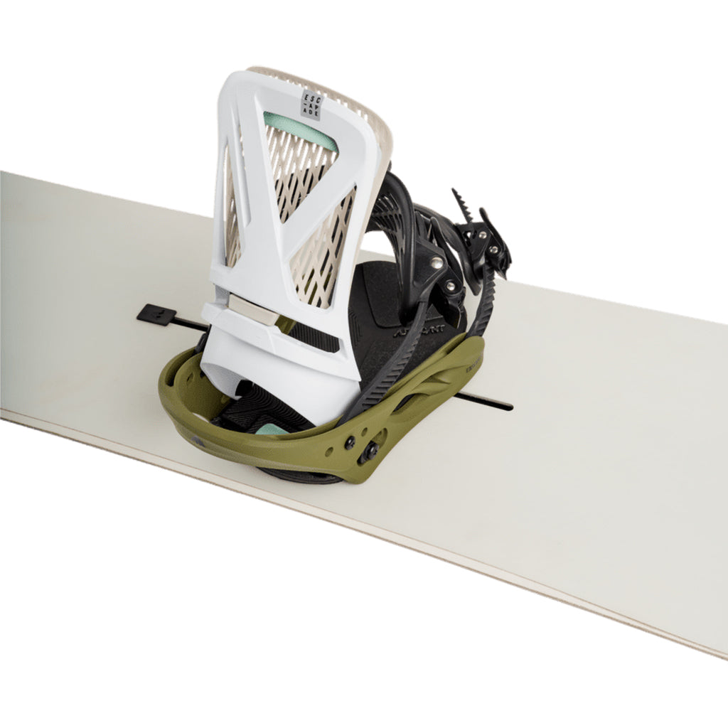 Wms Escapade Re:Flex Bindings 26/27 - White/Dried Moss