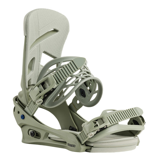 Mission Re:Flex Snowboard Bindings - Talc Green