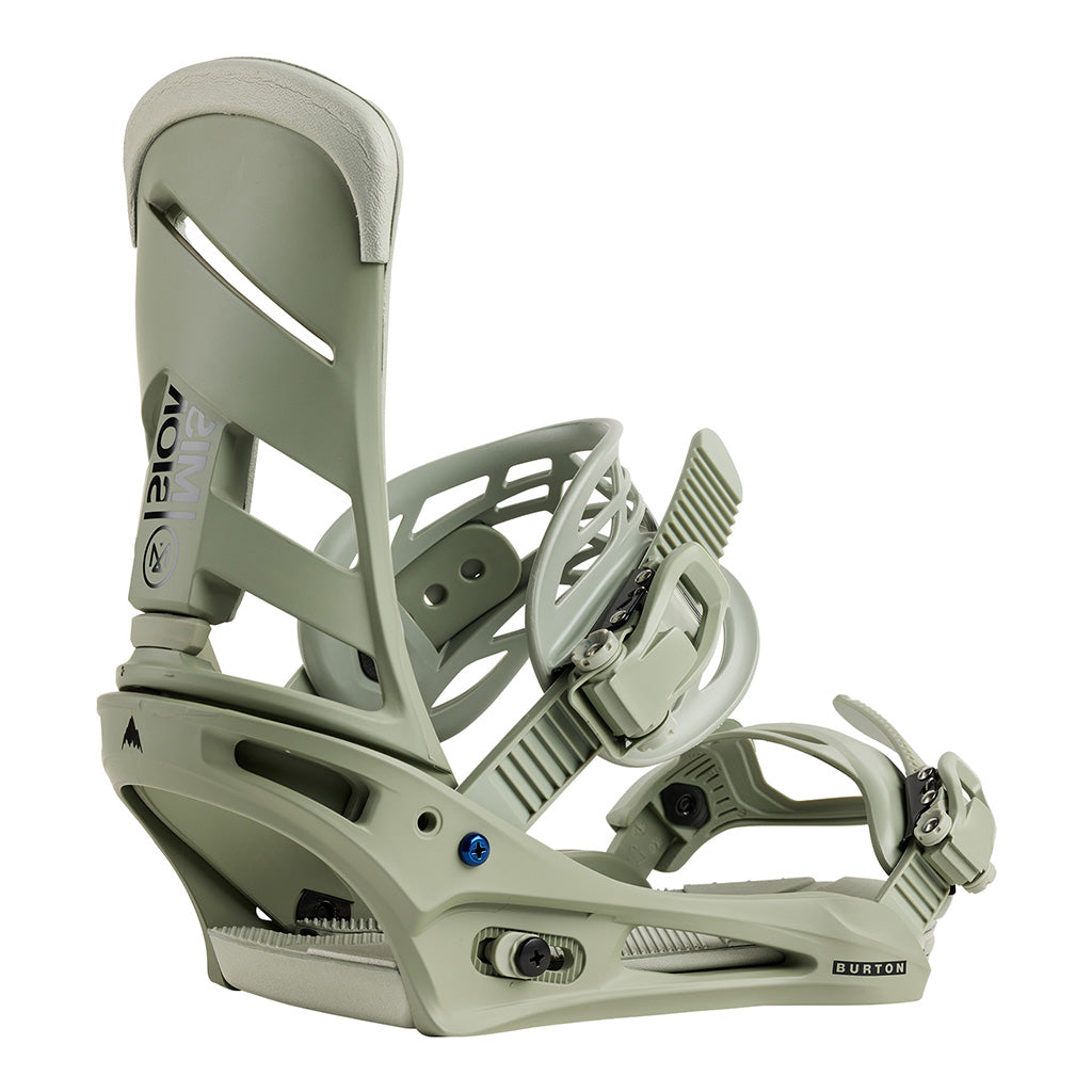 Mission Re:Flex Snowboard Bindings - Talc Green