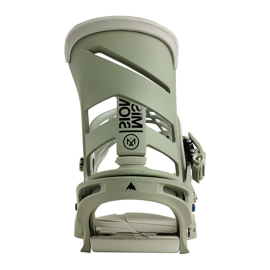 Mission Re:Flex Snowboard Bindings - Talc Green