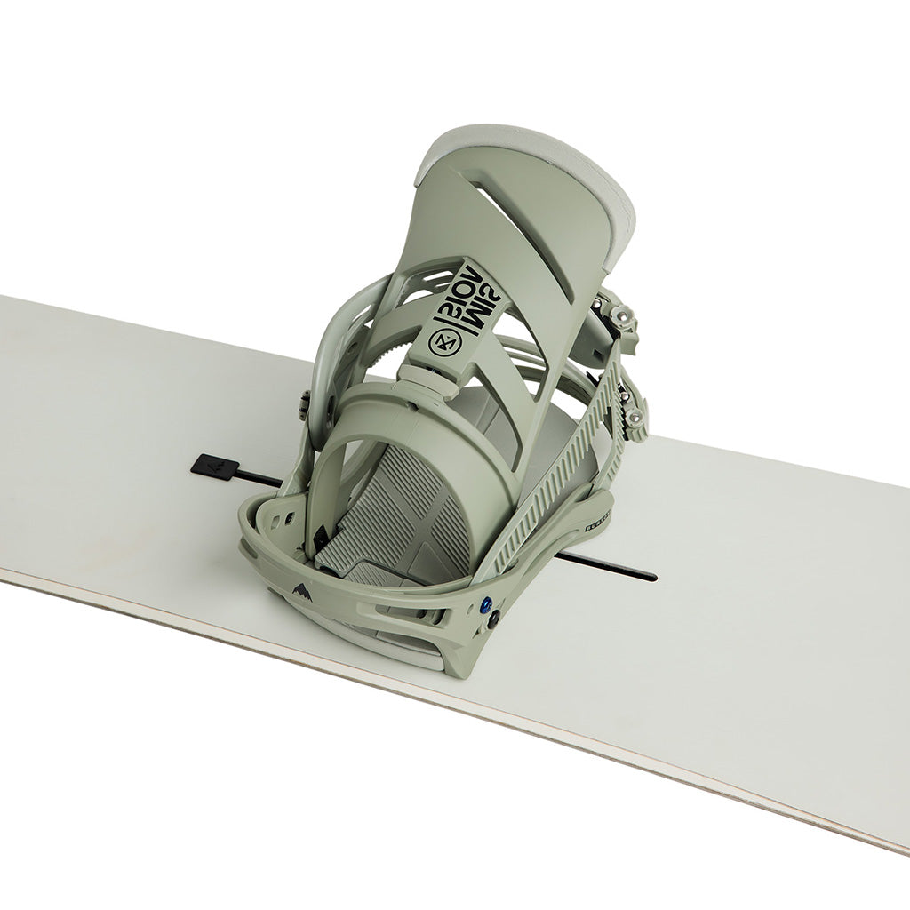 Mission Re:Flex Snowboard Bindings - Talc Green