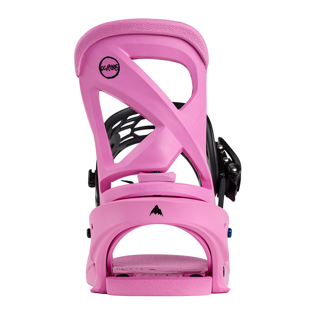 W Scribe Re:Flex Snowboard Bindings Fuchsia Pink