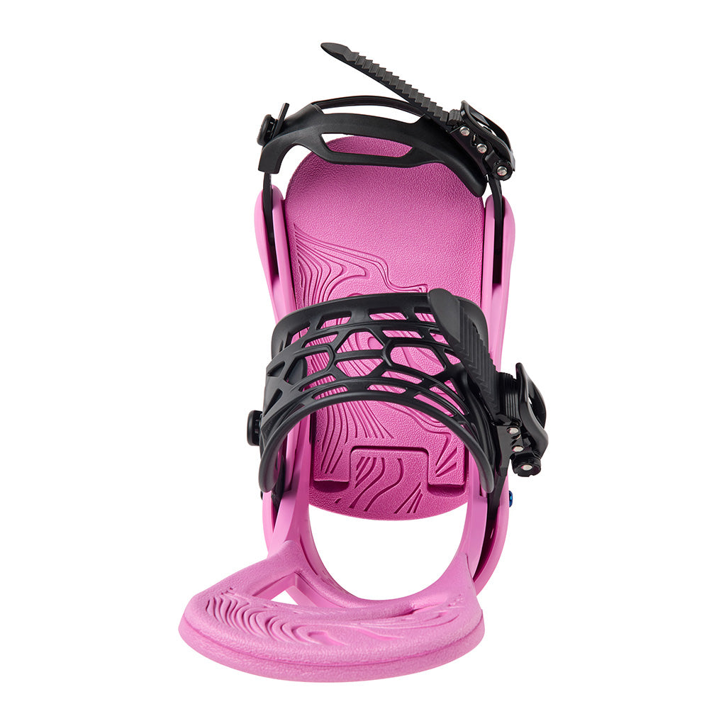 W Scribe Re:Flex Snowboard Bindings Fuchsia Pink