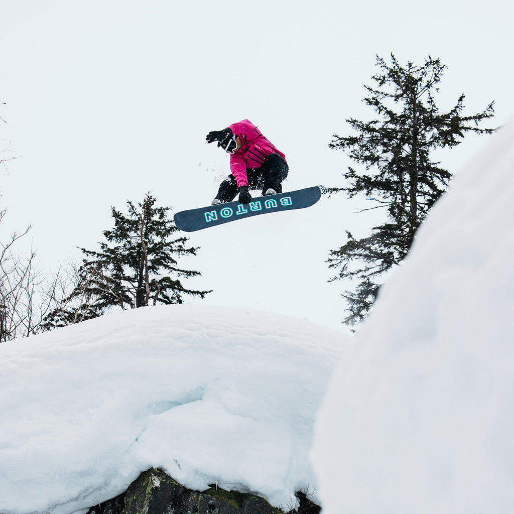 Custom Camber Snowboard - Glow