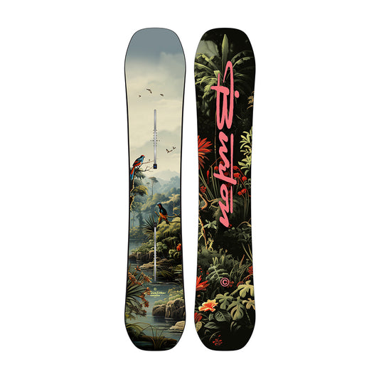 Custom Camber Snowboard - Jungle