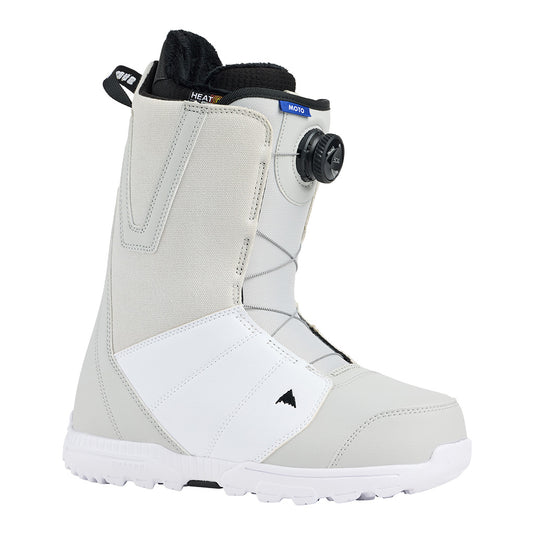 Moto BOA Snowboard Boots Gray Cloud