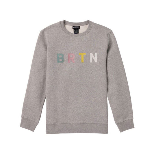 BRTN Crew Sweatshirt Gray Heather Multi