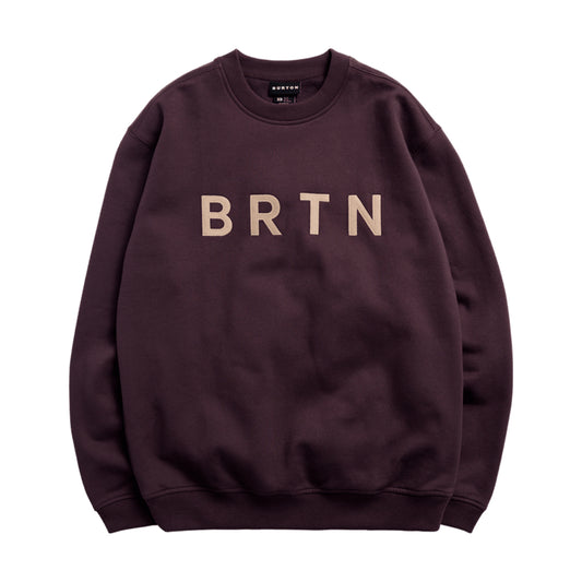 BRTN Crew Sweatshirt - Bear Hug Brown