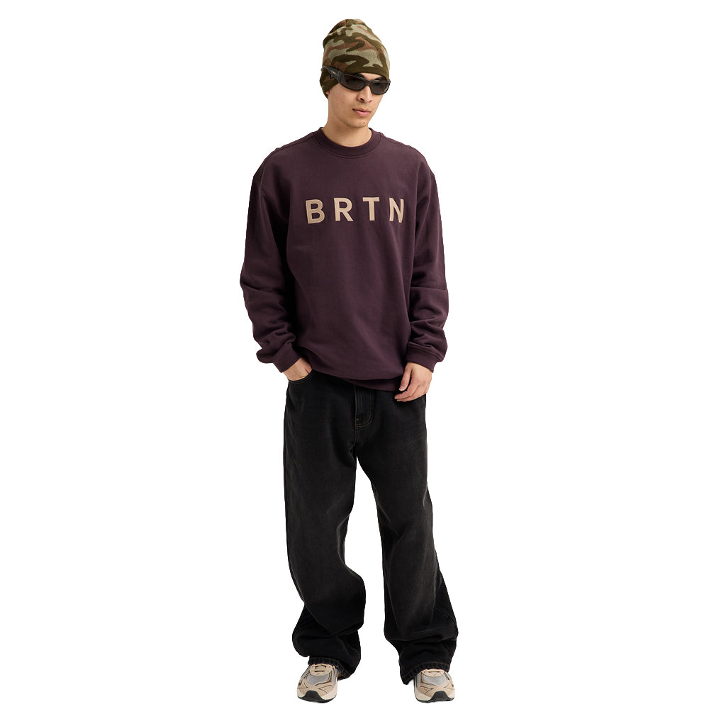 BRTN Crew Sweatshirt - Bear Hug Brown