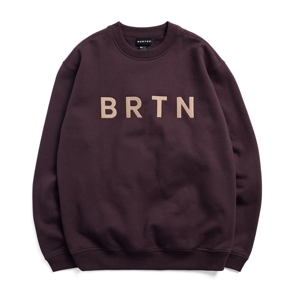 BRTN Crew Sweatshirt - Bear Hug Brown